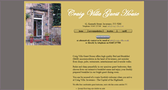 Desktop Screenshot of craig-villa.co.uk